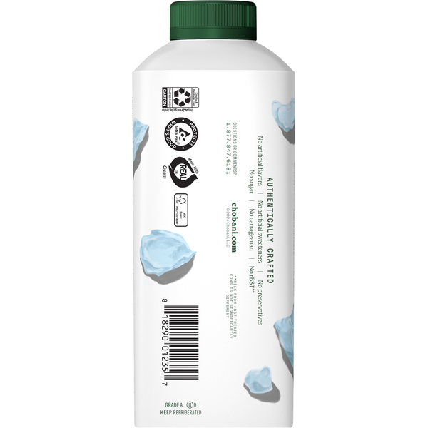 Chobani Coffee Creamer, Zero Sugar, Sweet Cream