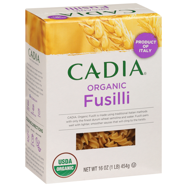 CADIA Fusilli, Organic