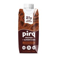 Pirq 21g Plant Based Protein Shake, Chocolate️