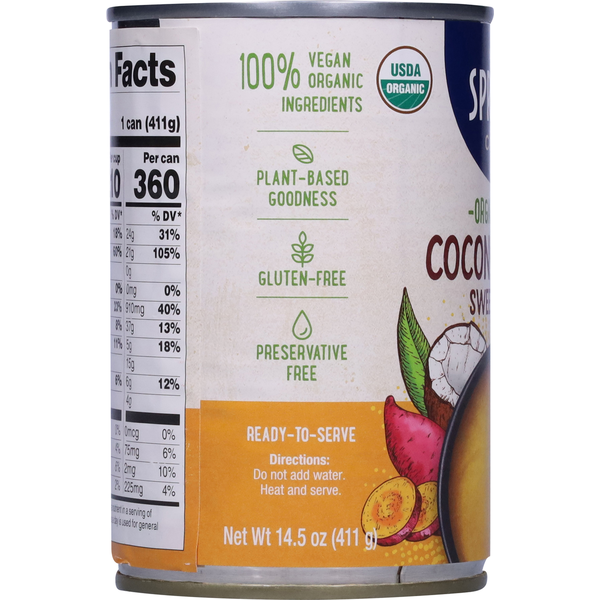 Sprague Organic Coconut Curry Sweet Potato Soup