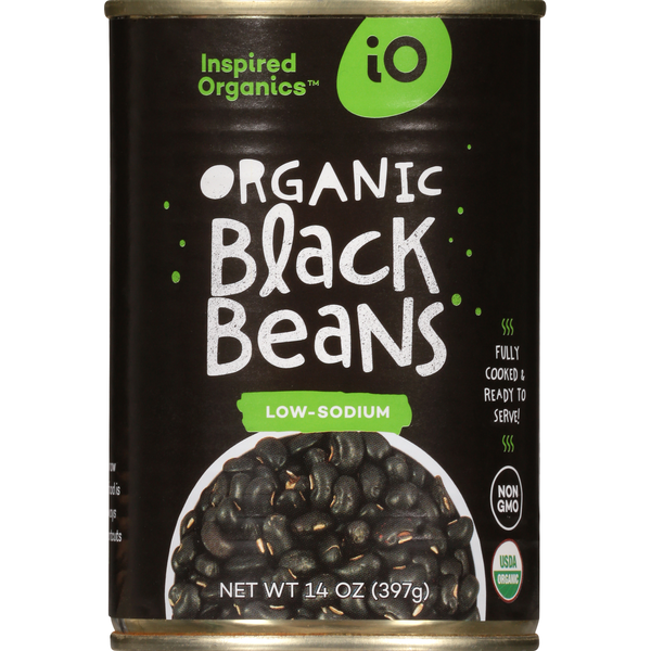 Inspired Organics Black Beans, Organic