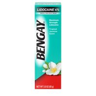 BENGAY Non-Greasy Pain Relief Lidocaine Cream, Tro...
️