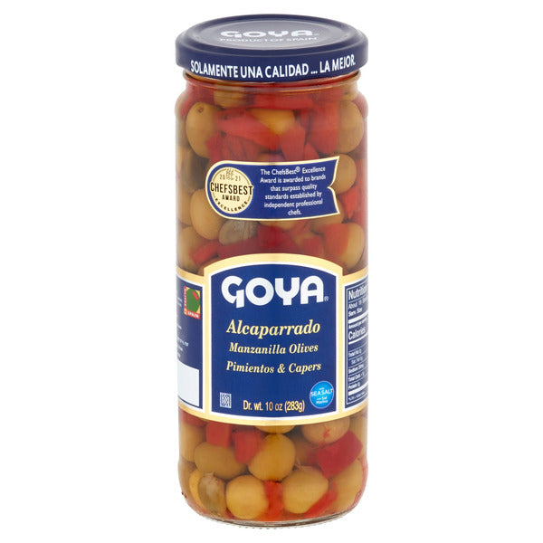 Goya Manzanilla Olives Pimientos & Capers Alcaparrado