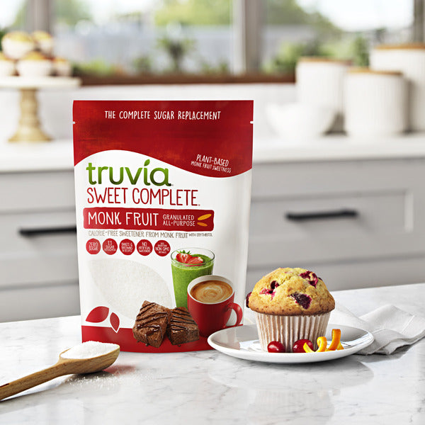 Truvia Sweet Complete® Granulated All-Purpose Monk Fruit Sweetener, Bag