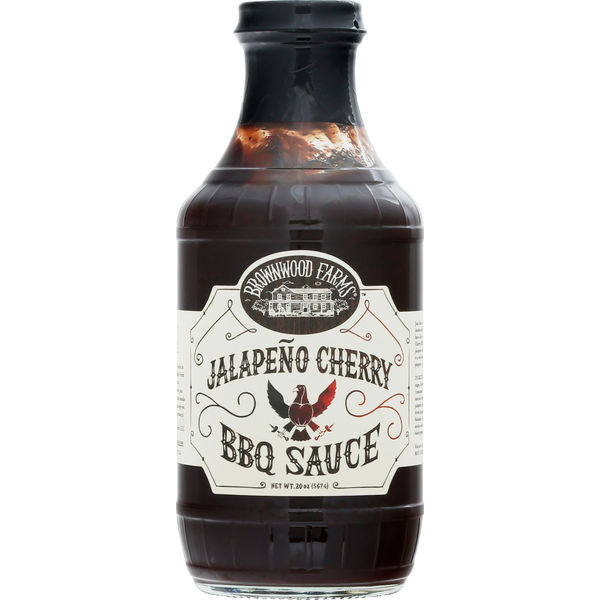 Brownwood Farms BBQ Sauce, Jalapeno Cherry