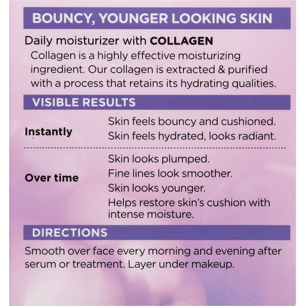 L'Oreal Daily Moisturizer, Collagen Moisture Filler