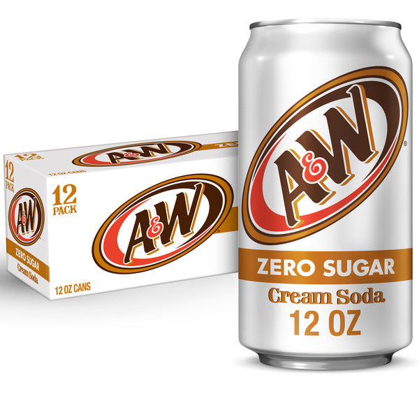 A&W Cream Soda Zero Sugar