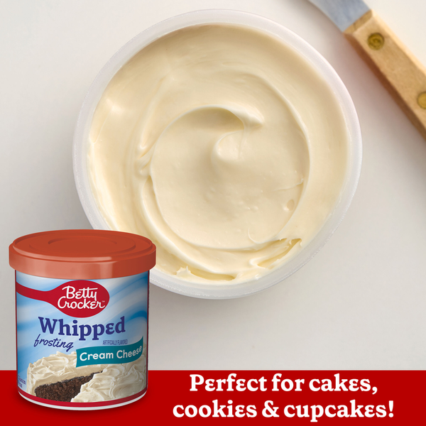 Betty Crocker Whipped Cream Cheese Frosting
