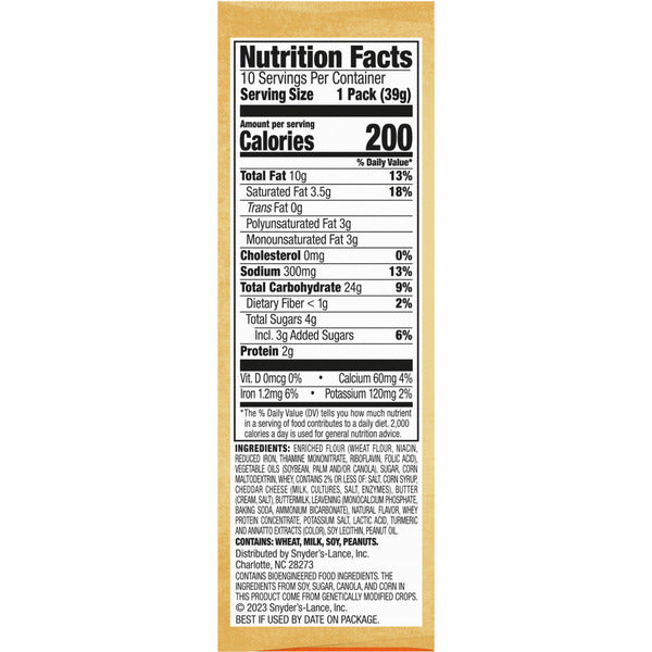 Lance Captain's Grilled Cheese Sandwich Crackers