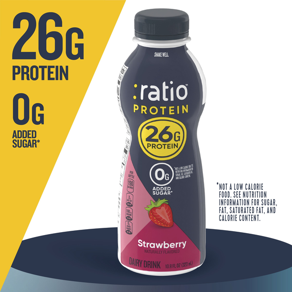 Ratio Protein Dairy Drink Strawberry