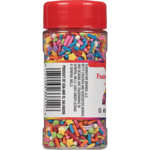 Betty Crocker Fusion Sprinkles, Rainbow Mix