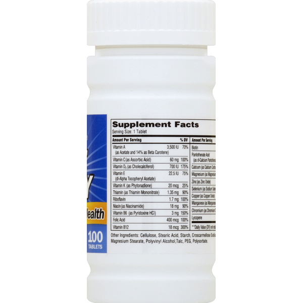 21ST Century One Daily, Men's Health, Tablets