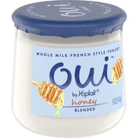 Yoplait Oui French Style Honey Whole Milk Yogurt, ...
️