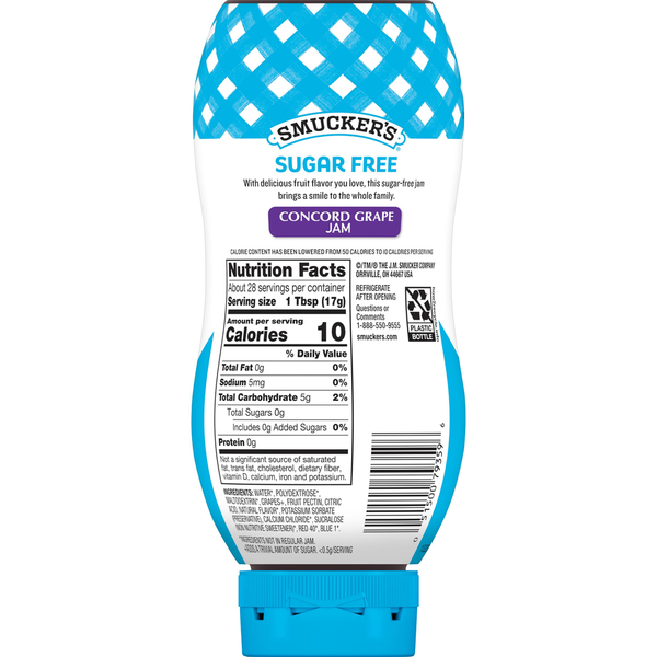 Smucker's Sugar Free Concord Grape Jam
