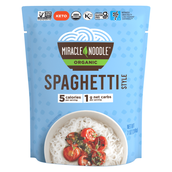 Miracle Noodle  Spaghetti Style, Organic, Ready-to-eat Noodle