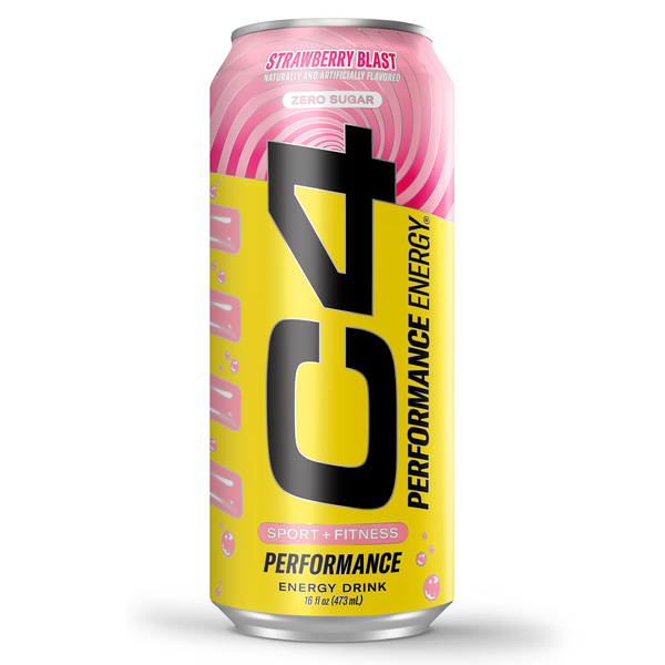 C4 Energy X Starburst, Strawberry, Single Can Energy Drink