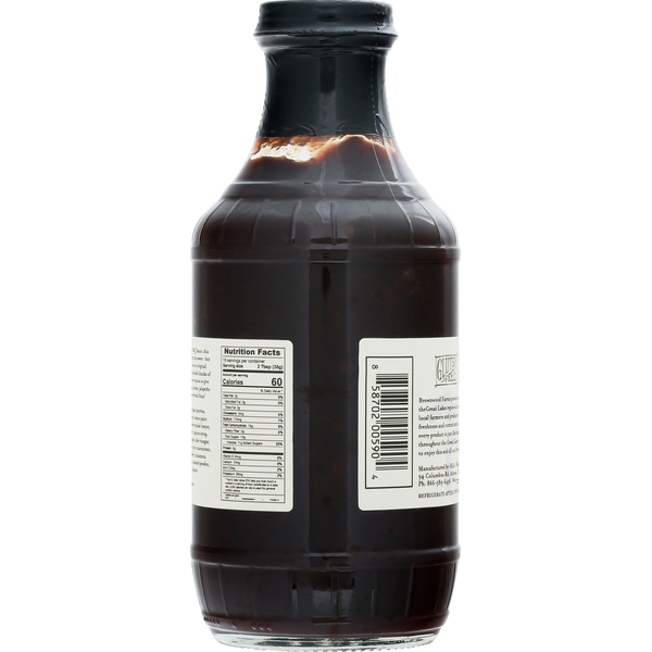 Brownwood Farms BBQ Sauce, Jalapeno Cherry