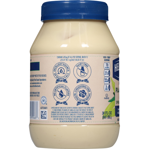 Hellmann's Spread & Dressing, Mayo, Plant Based
