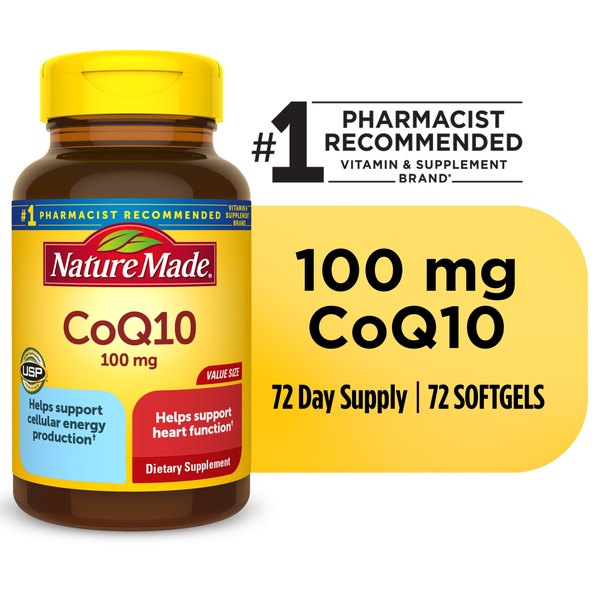 Nature Made CoQ10 100 mg Softgels