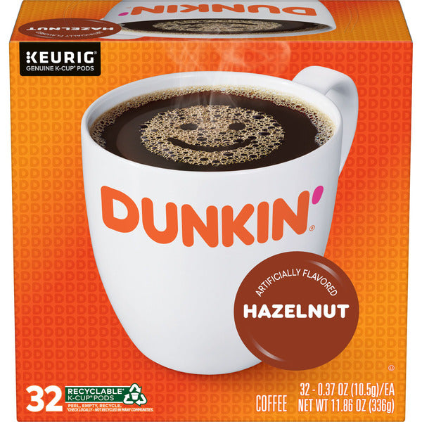 Dunkin' Hazelnut Artificially Flavored Coffee Keurig K-Cup Pods