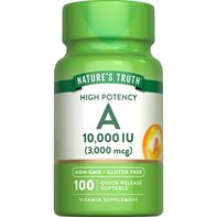 Nature's Truth Vitamin A, High Potency Softgels️