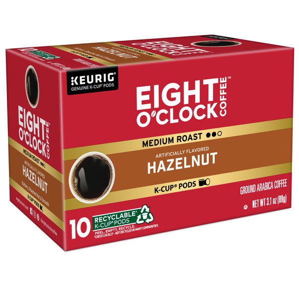 Eight O’Clock Hazelnut Medium Roast Coffee K-Cup Pods