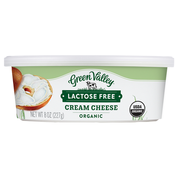 Green Valley Lactose Free Organic Cream Cheese