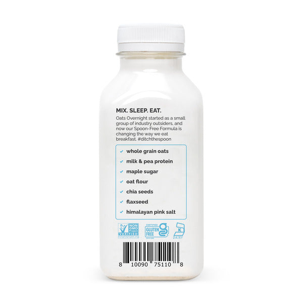 Oats Overnight Birthday Cake High Protein Oatmeal Shake, 15g Protein
