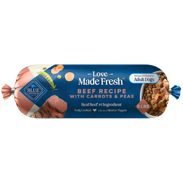 Blue Buffalo Love Made Fresh Dog Food, Refrigerated, Beef Recipe