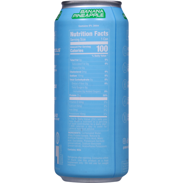 Bucked Up Pineapple Banana Energy Drink