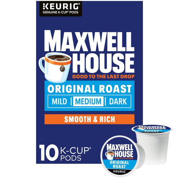 Maxwell House Original Roast Medium Roast K-Cup® Coffee Pods
