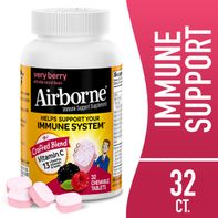 Airborne Very Berry Chewable Tablets - 1000mg Vita...
️