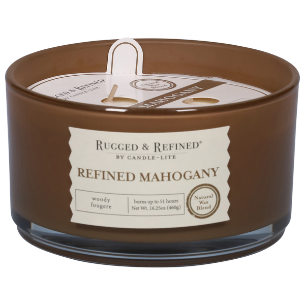 Rugged & Refined Candle, Refined Mahogany