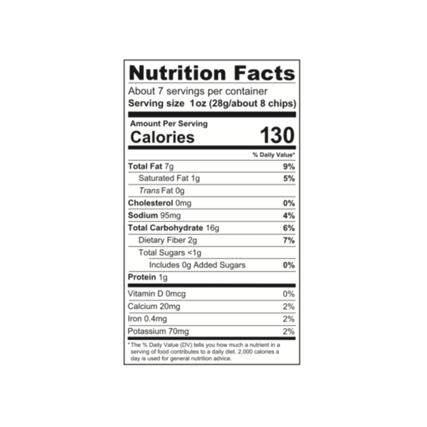 Zack's Mighty Sea Salt Avocado Oil Tortilla Chips