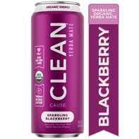 CLEAN Cause Sparkling Organic Yerba Mate, Blackber...
️