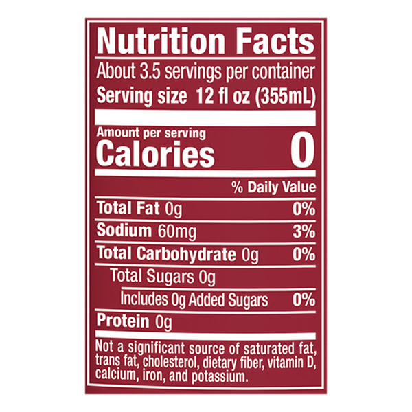 Dr Pepper Soda, Zero Sugar