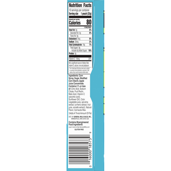 Betty Crocker Fruit Flavored Snacks, Assorted Fruit Flavors