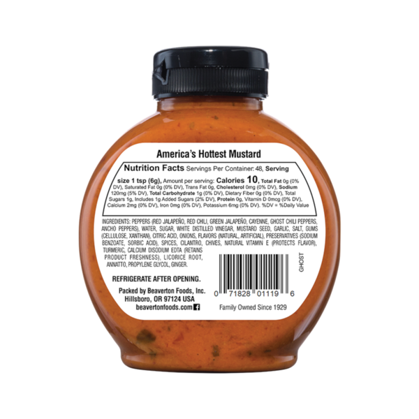 Inglehoffer Ghost Pepper Mustard