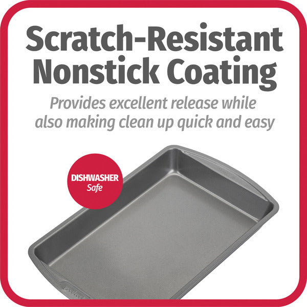 GoodCook Everyday Nonstick Steel Oblong Pan, 7x11