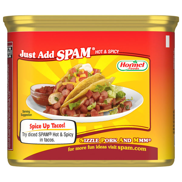 SPAM Hot and Spicy, 12 OZ