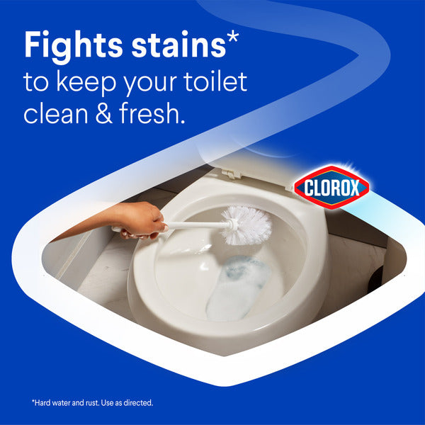 Clorox Foaming Toilet Bomb Toilet Bowl Cleaner, Bleach Free, Lavender Clean
