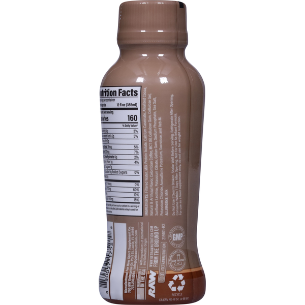 RAW Mocha Latte Protein Shake