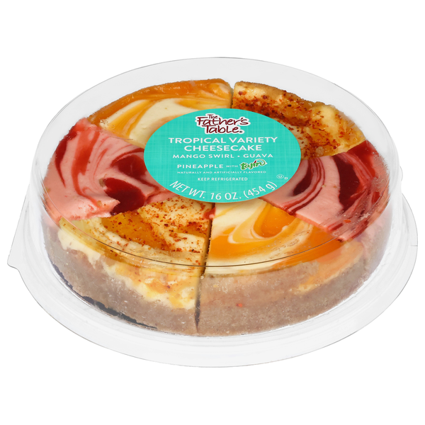 The Father’s Table Tropical Variety Cheesecake