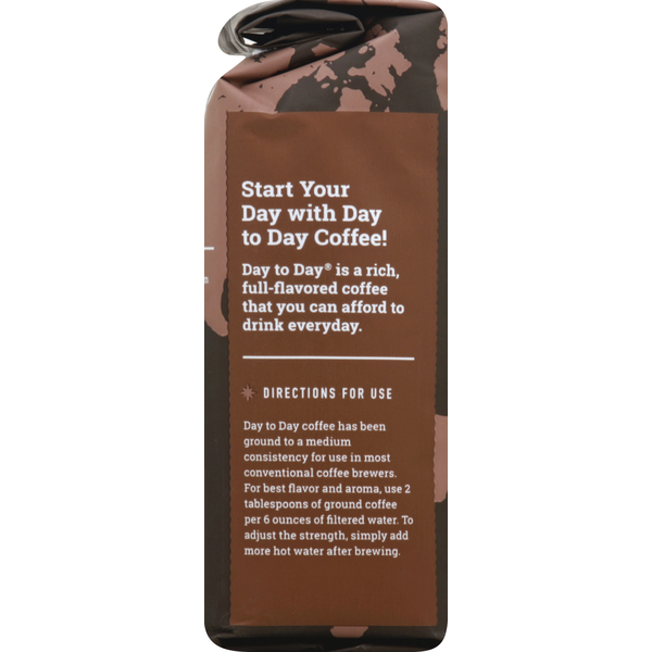 Day to Day Coffee, Ground, Medium Roast, Breakfast Blend