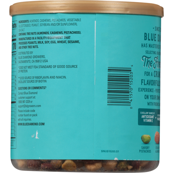 Blue Diamond Roasted Sea Salt Almonds and More