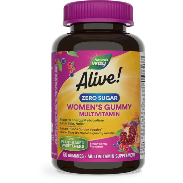 Nature's Way Alive!® Zero Sugar Women's Gummy Multivitamin