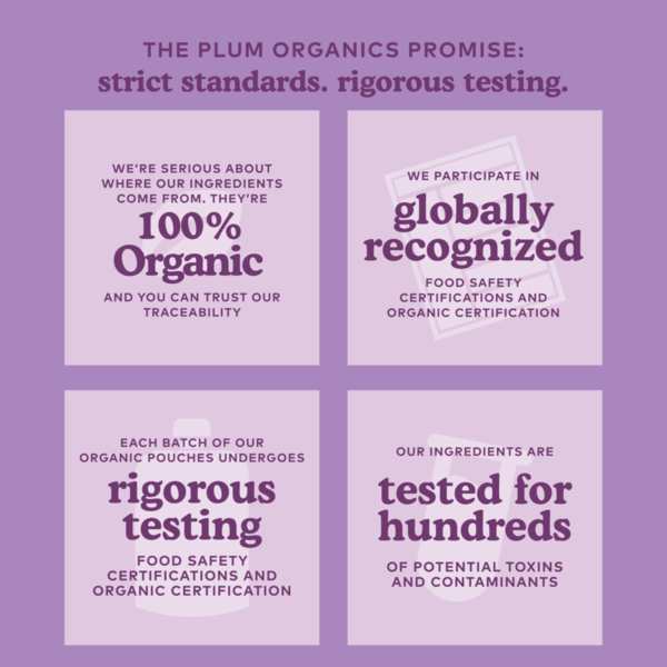 Plum Organics Pear, Purple Carrot & Blueberry Baby Food