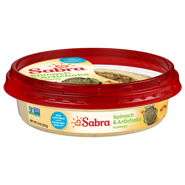 Sabra Hummus Spinach Artichoke