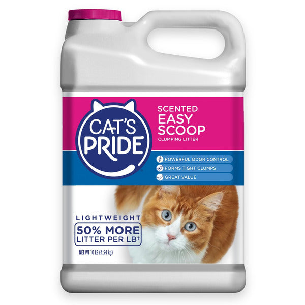 Cat's Pride Easy Scoop, Scented, Lightweight Clumping Litter