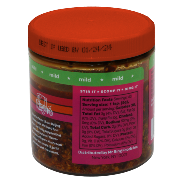 Mr Bing Mild Chili Crisp